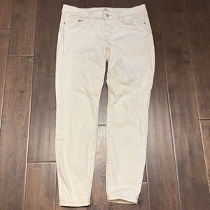 Tommy Bahama Bull Denim Skinny Jeans Sz 31x31  Womans Natural Mid Rise